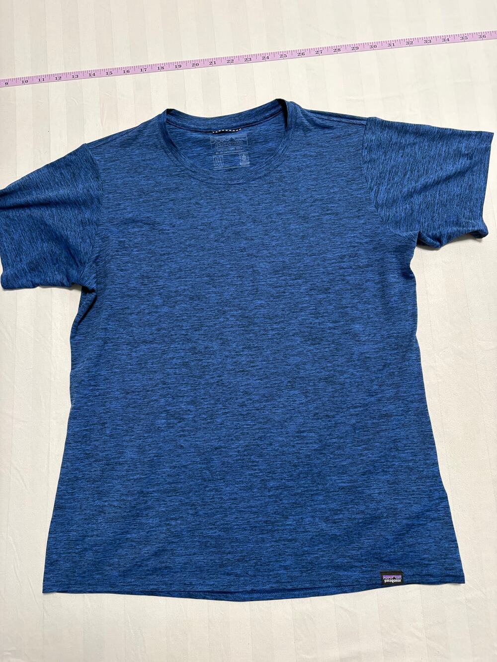 Patagonia Capilene Daily Performance Tee Blue Heather Men's Medium